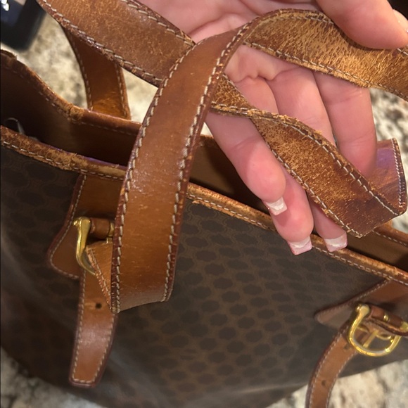 Celine Brown Shoulder Bag tote - Picture 12 of 16